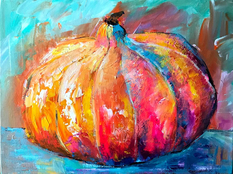 pumpkin-abstract-art