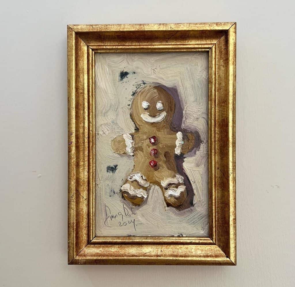 gingerbread-painting